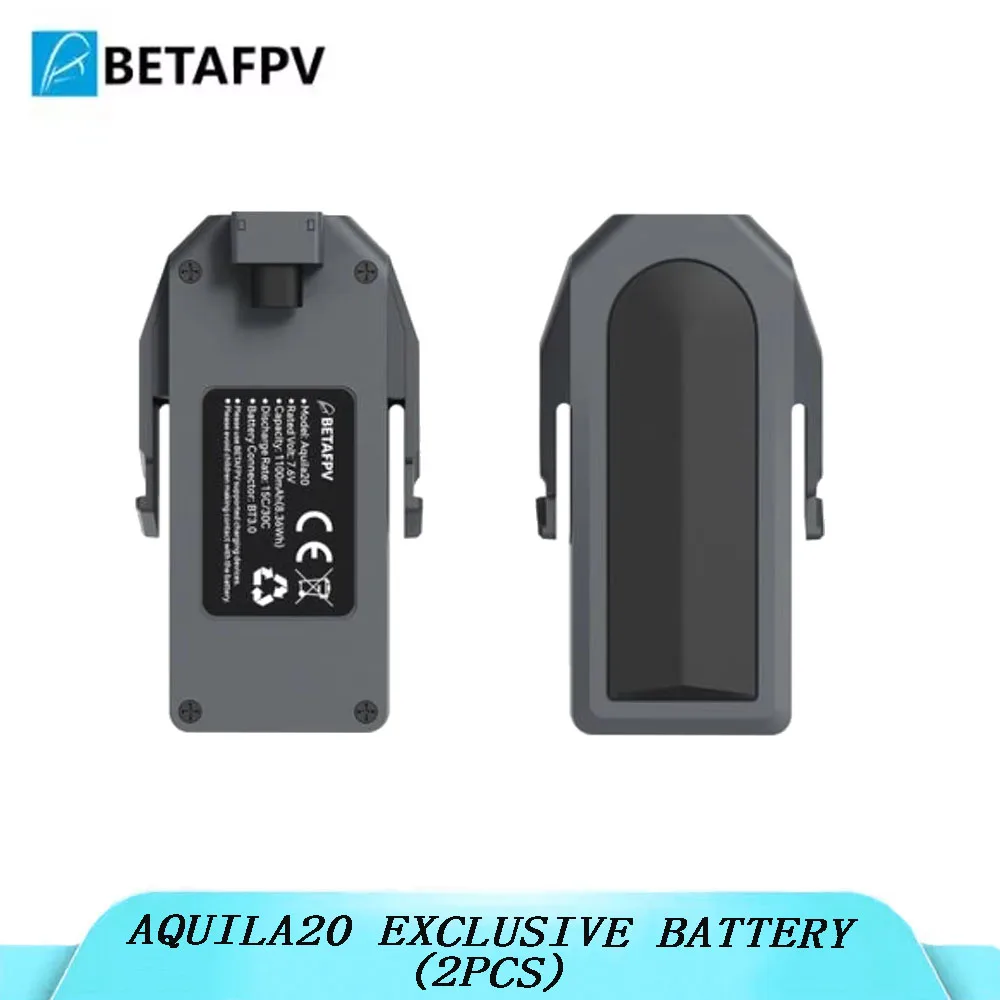 Аккумулятор BETAFPV Aquila20 Dedicated Smart Battery 2S HV 1100 мАч, подходит для дронов Aquila20 Whoop, с индикатором состояния LED в реальном времени.
Аккумулятор BETAFPV Aquila20 Dedicated Smart Battery 2S HV 1100 мАч, подходит для дронов Aquila20 Whoop, с индикатором состояния LED в реальном времени.