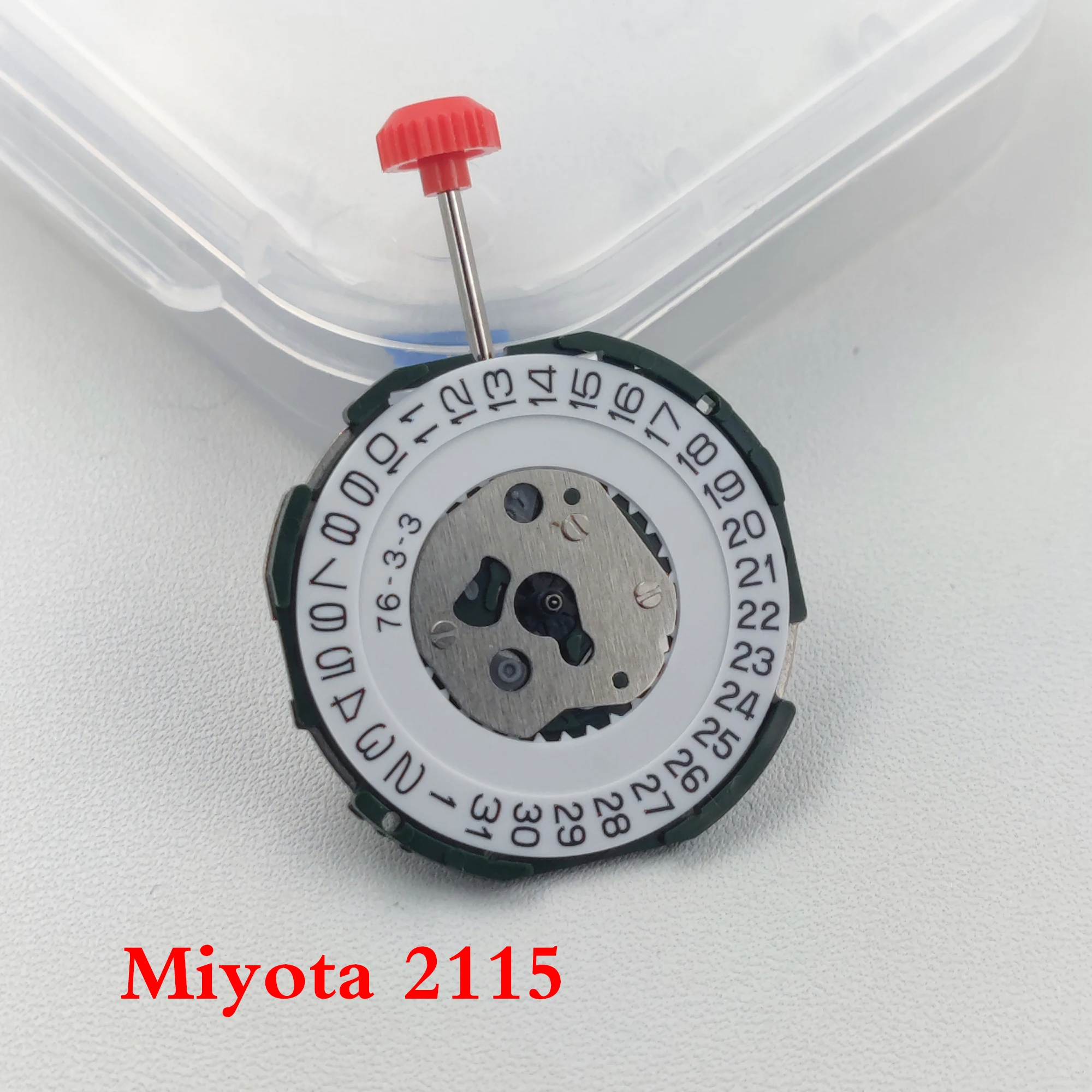 Japan Original Miyota 2115 Quartz Movement Date at 3H Watch Movement with Battery 3-hands 2115-3 Movement Repair Parts NO JEWELS
Japan Original Miyota 2115 Quartz Movement Date at 3H Watch Movement with Battery 3-hands 2115-3 Movement Repair Parts NO JEWELS
