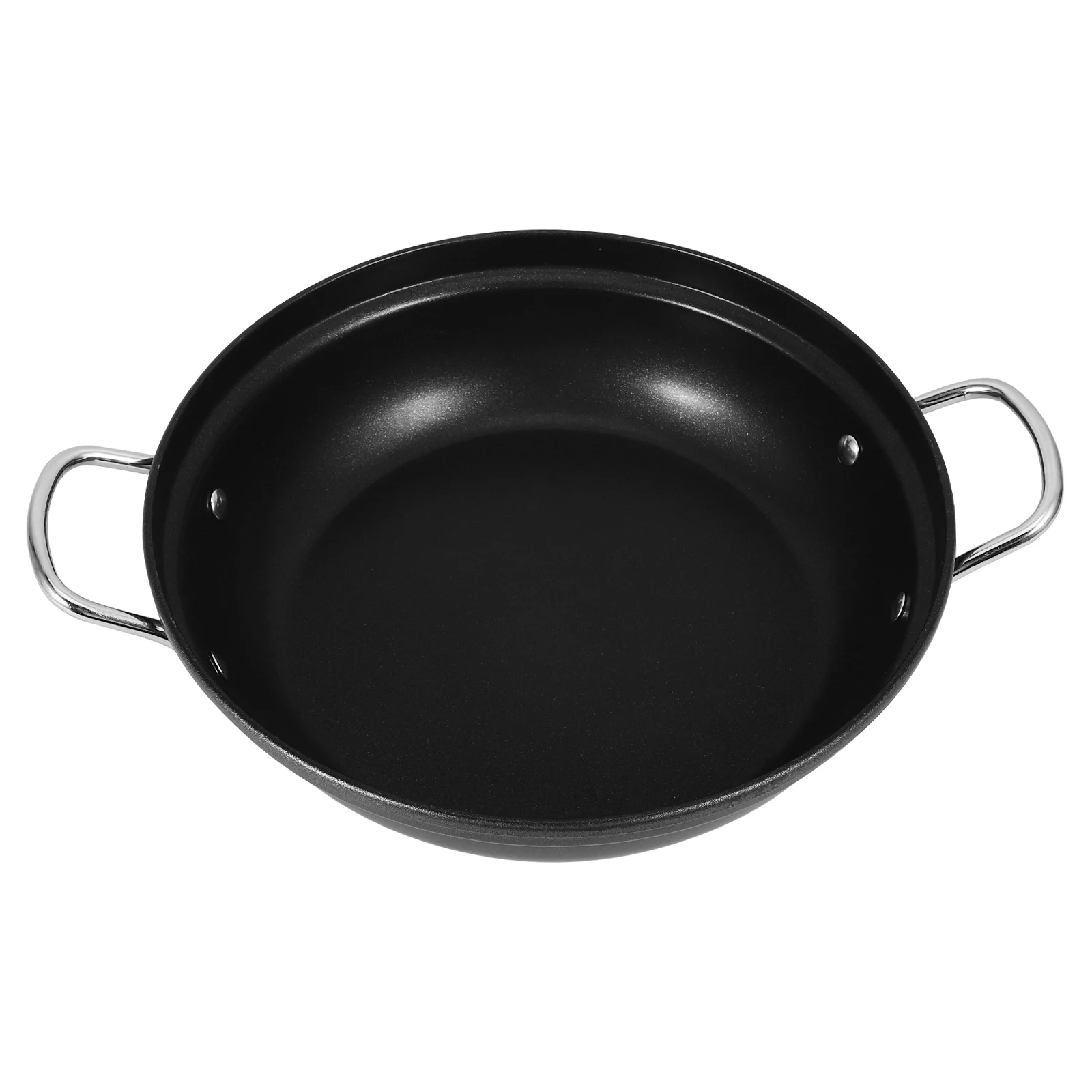 Wok Large Capacity Noodle Cooking Pot Soup Korean Kitchenware Double Handle Iron Pans
Wok Large Capacity Noodle Cooking Pot Soup Korean Kitchenware Double Handle Iron Pans