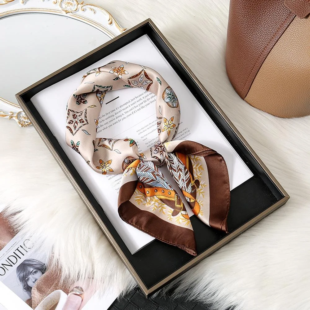 Korean Style Versatile Fashion Floral 70 Simulated Silk Square Scarf Necktie High-End Polka Dot Neck Scarf Spring Summer
Korean Style Versatile Fashion Floral 70 Simulated Silk Square Scarf Necktie High-End Polka Dot Neck Scarf Spring Summer