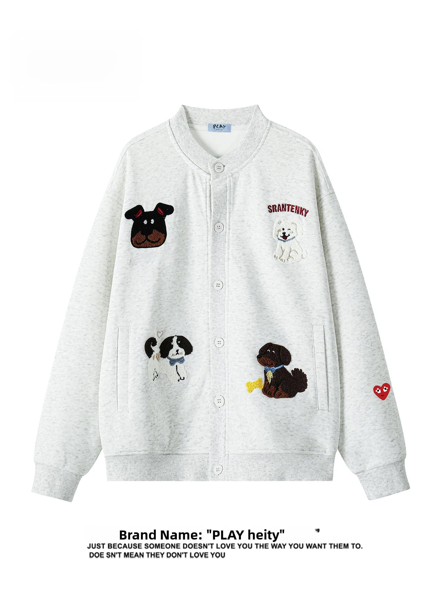 Play Hei High Street Towel Embroidered Jaet Loose Fit ex Dog Embroidery Casual Sle Spring Outerwear
Play Hei High Street Towel Embroidered Jaet Loose Fit ex Dog Embroidery Casual Sle Spring Outerwear
