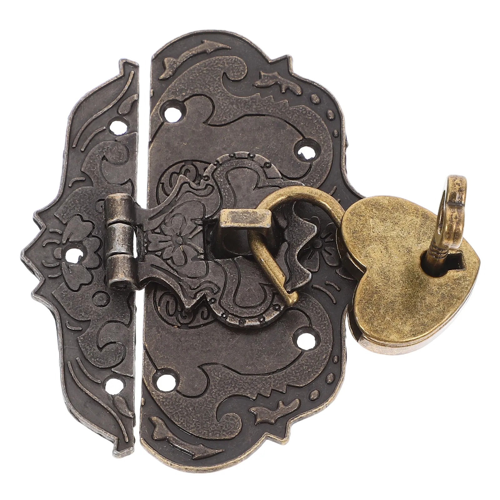 1Set Decorative Lock Buckle Heart Shape Vintage Style Hasp Latch for Jewelry Box Wooden Case Treasure Chest Closure
1Set Decorative Lock Buckle Heart Shape Vintage Style Hasp Latch for Jewelry Box Wooden Case Treasure Chest Closure