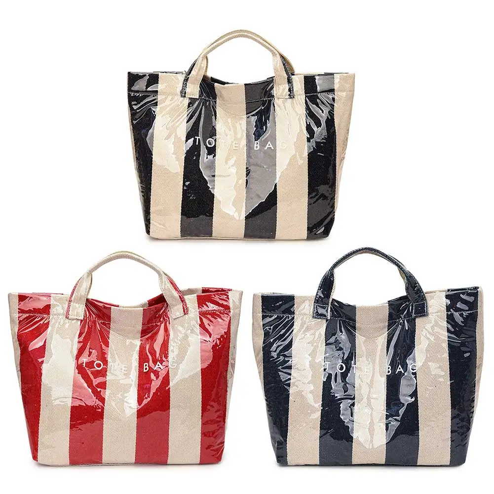 Women Waterproof PVC Tote Bag Large Capacity Jelly Handbag Casual Chic Top Handle Bags Work Shoulder Bag Shopping Travel Pack
Women Waterproof PVC Tote Bag Large Capacity Jelly Handbag Casual Chic Top Handle Bags Work Shoulder Bag Shopping Travel Pack