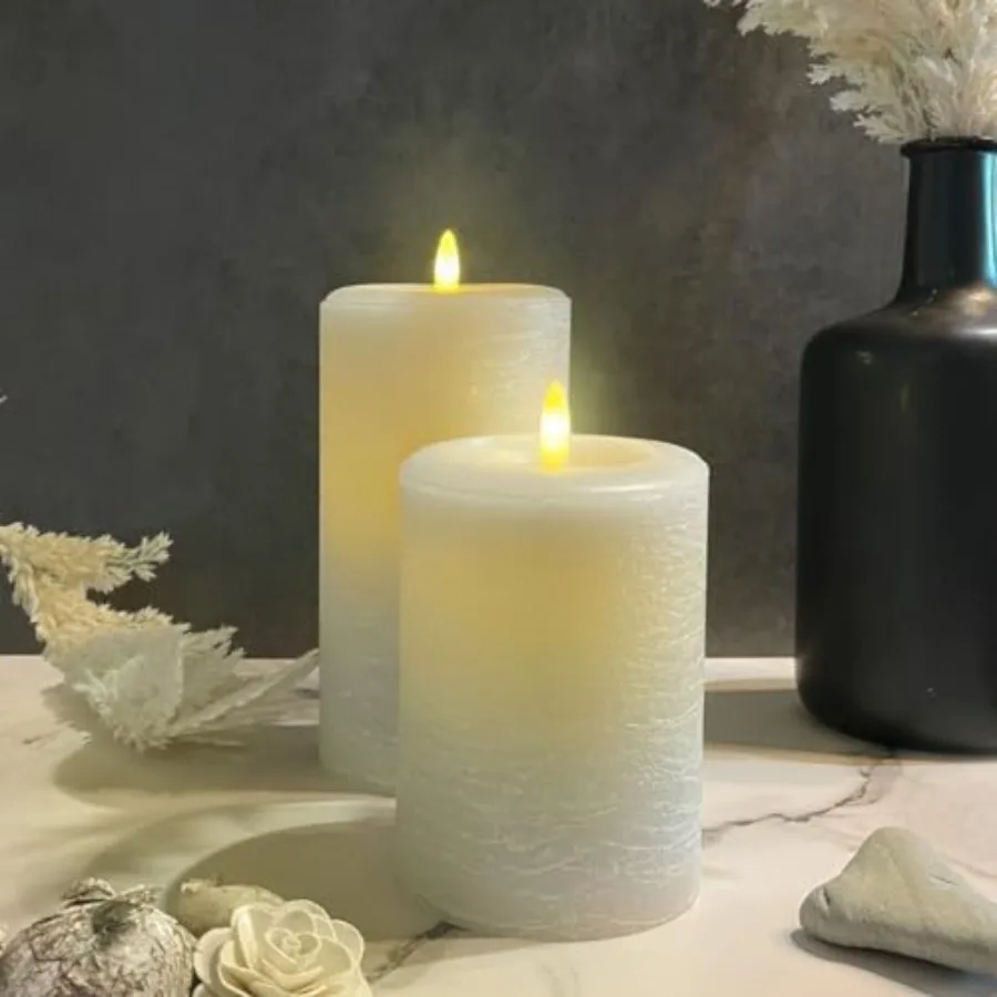 Signature Natural Glow Flameless Wa Pillar LED Candle and
Signature Natural Glow Flameless Wa Pillar LED Candle and