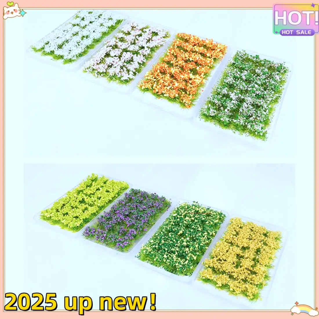 Stylish-28 PCS 1 Box Vegetation Green Leaf Flower Cluster Model Model Train DIY Material Material Table Scene Sand Toy
Stylish-28 PCS 1 Box Vegetation Green Leaf Flower Cluster Model Model Train DIY Material Material Table Scene Sand Toy