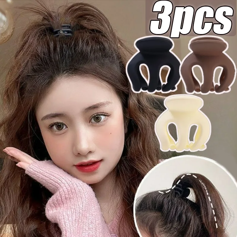 Small Ponytail Shark Clips Fashion Cute High Ponytail Holder Back Head Frosted Hairpin Anti-sagging Hair Claw for Women Headwear
Small Ponytail Shark Clips Fashion Cute High Ponytail Holder Back Head Frosted Hairpin Anti-sagging Hair Claw for Women Headwear
