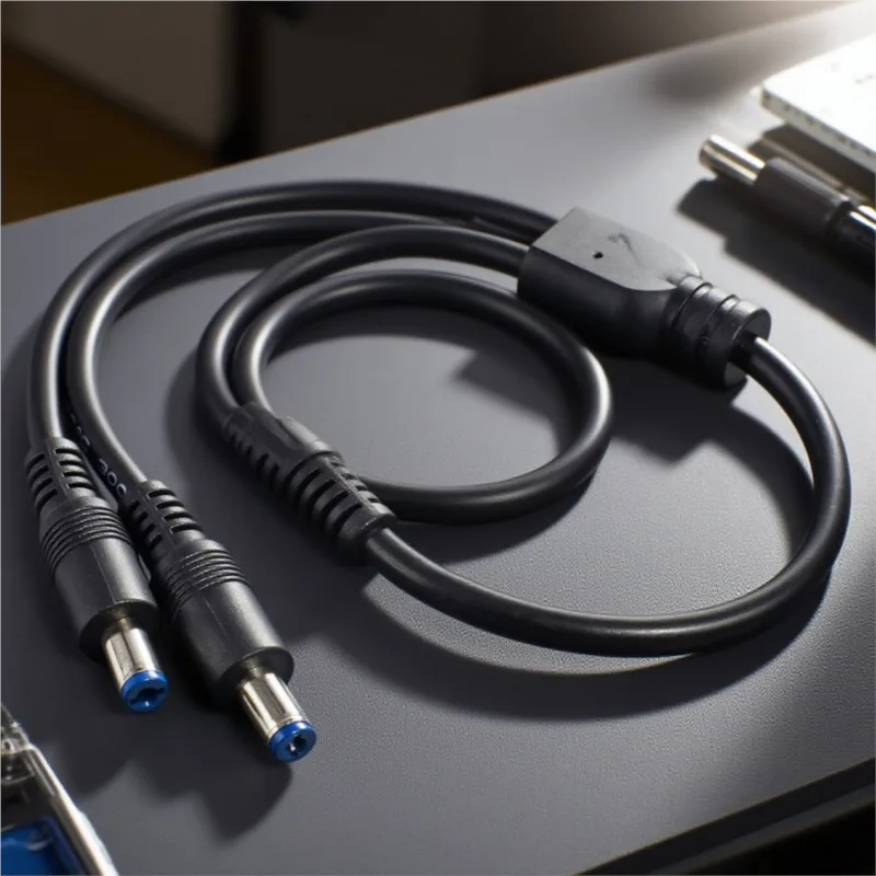 DC 5.5 * 2.1mm One Female To Two Male 18awg Female To Male Monitoring Led Light Power Supply Thick Wire Power Cable Connector E4
DC 5.5 * 2.1mm One Female To Two Male 18awg Female To Male Monitoring Led Light Power Supply Thick Wire Power Cable Connector E4