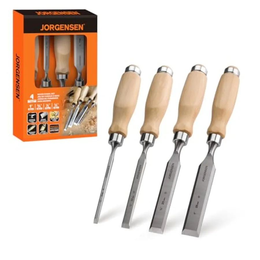 Piece Wood Chisel Set, Chromium Alloy Steel Beveled Edge Wood Chisels, Wood Chisels for Woodworking, Ergonomic Hardwood Handle
Piece Wood Chisel Set, Chromium Alloy Steel Beveled Edge Wood Chisels, Wood Chisels for Woodworking, Ergonomic Hardwood Handle