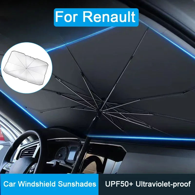 For Renault Duster Captur Clio Logan Megane Koleos Scenic Nema Car Windshield Sunshades Front Shading Umbrella
For Renault Duster Captur Clio Logan Megane Koleos Scenic Nema Car Windshield Sunshades Front Shading Umbrella