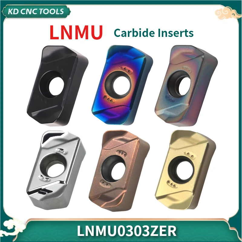 KD CNC 10PCS LNMU0303 Turning insert LNMU0303ZER MJ CNC carbide double-sided fast feed cutting insert cutting tool LNMU 0303
KD CNC 10PCS LNMU0303 Turning insert LNMU0303ZER MJ CNC carbide double-sided fast feed cutting insert cutting tool LNMU 0303
