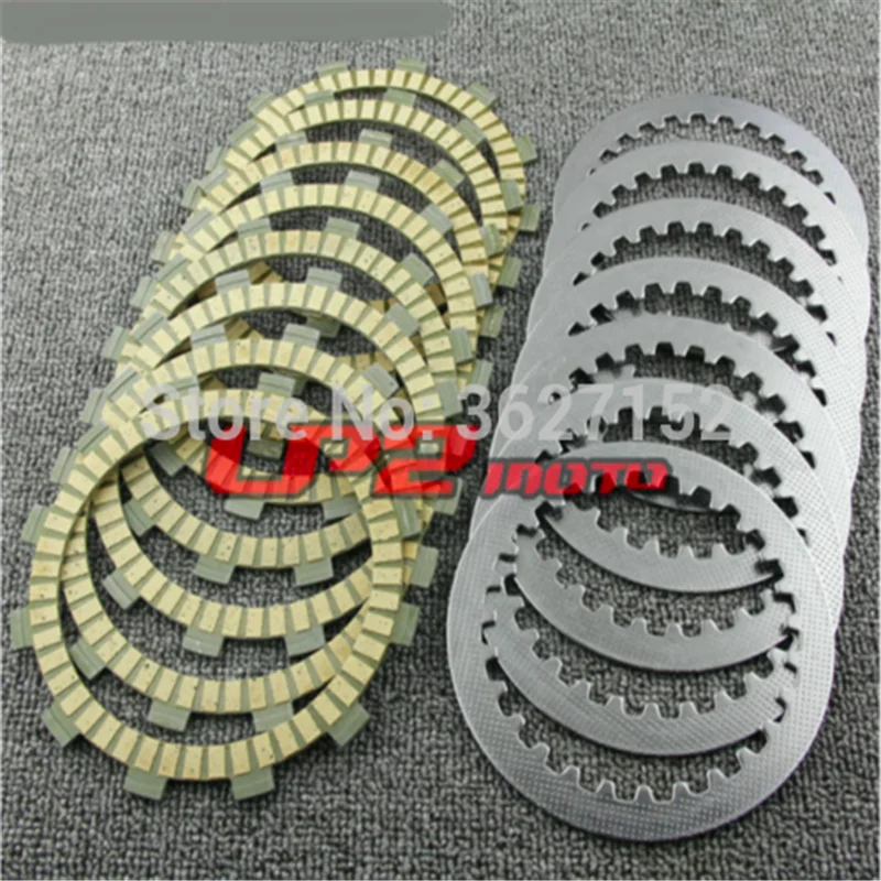 Clutch Plate Discs For Yamaha FZ6 N S2 Fazer 04-08 FZ6R XJ6 Diversion F 09-15 FZ400N FZ600 FZ750 Genesis FZX700 750 Fazer 85-88
Clutch Plate Discs For Yamaha FZ6 N S2 Fazer 04-08 FZ6R XJ6 Diversion F 09-15 FZ400N FZ600 FZ750 Genesis FZX700 750 Fazer 85-88