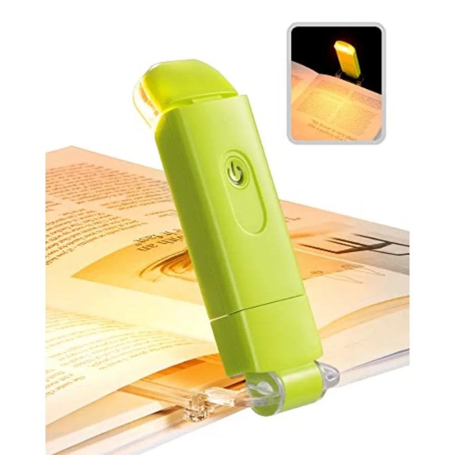Amber Book Light for Reading, USB Rechargeable, 3 Brightness Levels, Light Blocking, and Adults
Amber Book Light for Reading, USB Rechargeable, 3 Brightness Levels, Light Blocking, and Adults