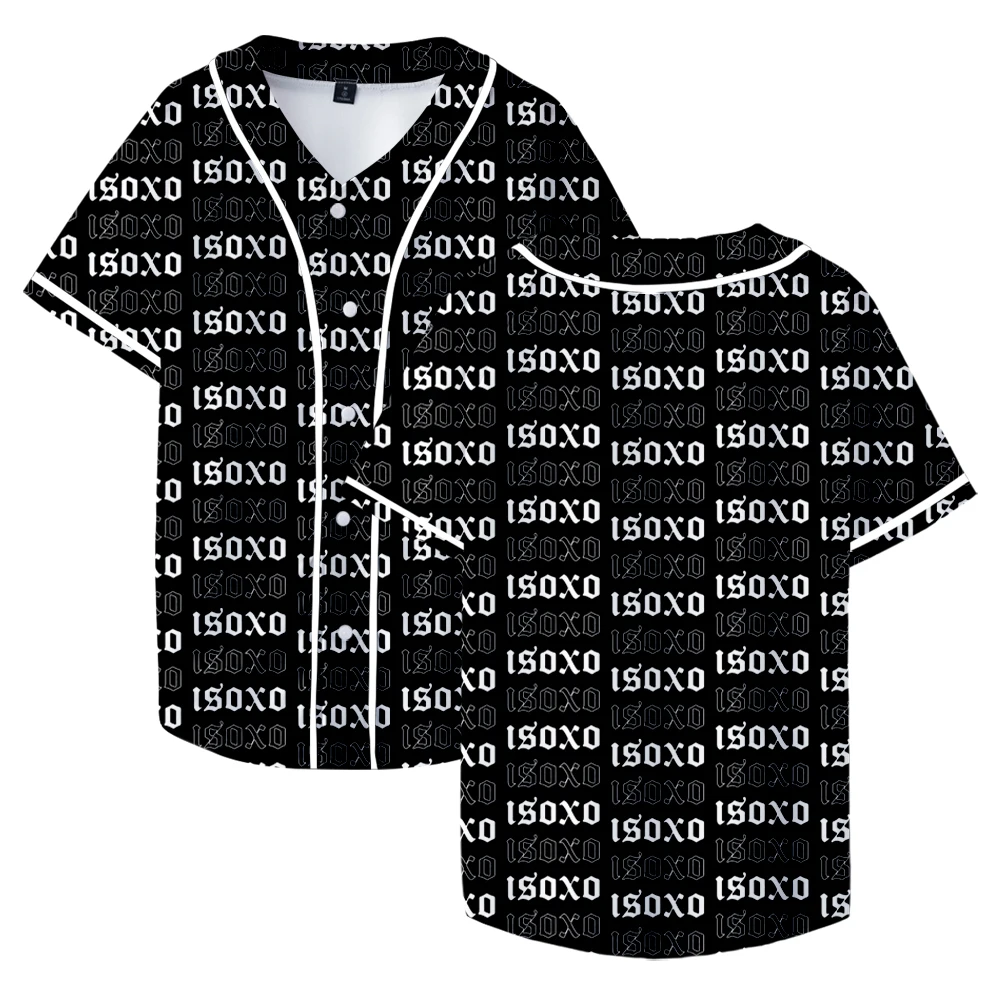 Бейсбольная куртка ISOxo Merch, футболки, летняя модная футболка унисекс с v-образным вырезом и короткими рукавами
Бейсбольная куртка ISOxo Merch, футболки, летняя модная футболка унисекс с v-образным вырезом и короткими рукавами