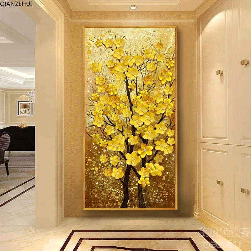 DIY full Diamond Embroidery,Round Diamond Golden Fortune Tree landscape Living room decoration rhinestone beads Diamond painting
DIY full Diamond Embroidery,Round Diamond Golden Fortune Tree landscape Living room decoration rhinestone beads Diamond painting
