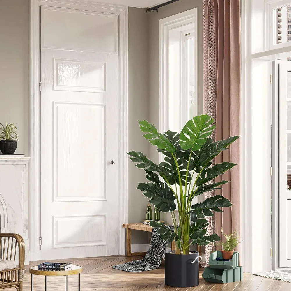 Artificial Monstera Deliciosa Plant 4ft Tall 15 Decorative Split Leaves Faux Swiss Cheese Fake Tropical Palm Tree
Artificial Monstera Deliciosa Plant 4ft Tall 15 Decorative Split Leaves Faux Swiss Cheese Fake Tropical Palm Tree