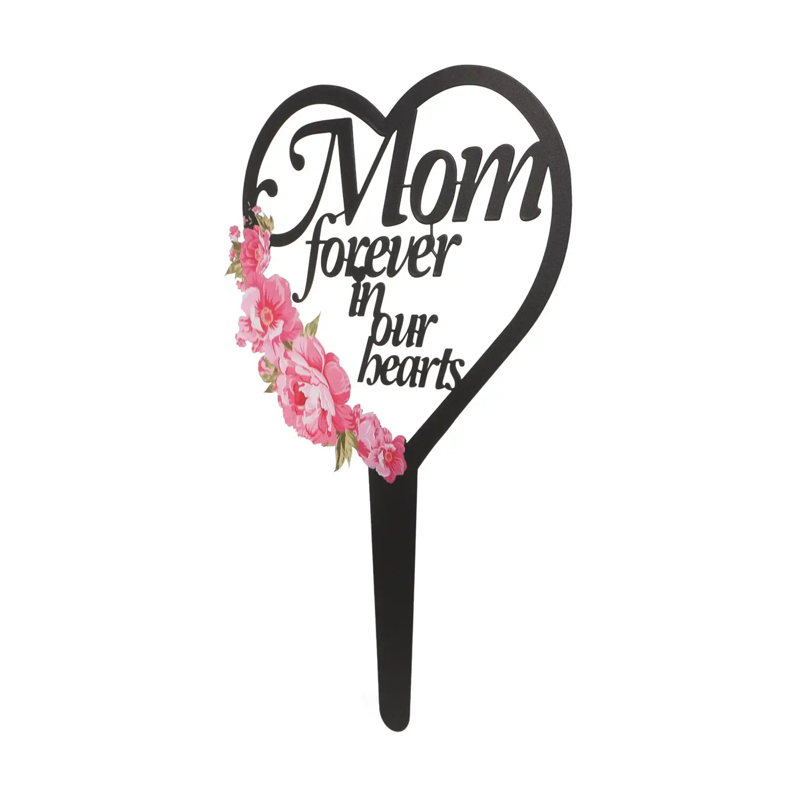 Heart Shaped Memorial Stake Durable Metal Grave Marker Cemetery Decoration Garden Stake Mom Tribute graveyard decorations
Heart Shaped Memorial Stake Durable Metal Grave Marker Cemetery Decoration Garden Stake Mom Tribute graveyard decorations