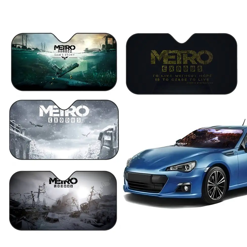 Metro Exodus game Car Sun Shades Cover Anti-UV Protection Car Window Sunshades Foldable Windshield Sunshade Accessories
Metro Exodus game Car Sun Shades Cover Anti-UV Protection Car Window Sunshades Foldable Windshield Sunshade Accessories