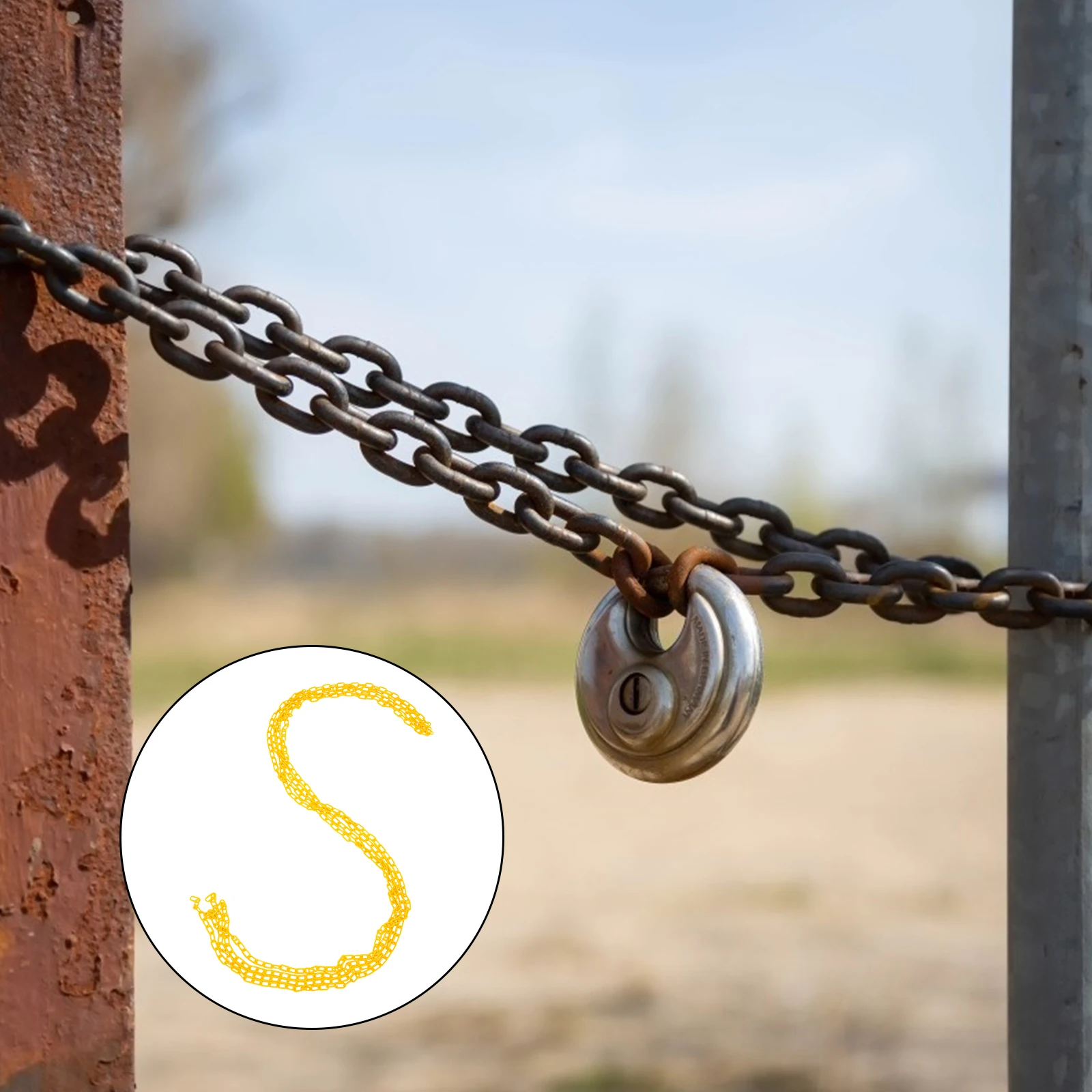 10 M Warning Chain Plastic Safety Links Isolation Caution Security Protective The
10 M Warning Chain Plastic Safety Links Isolation Caution Security Protective The