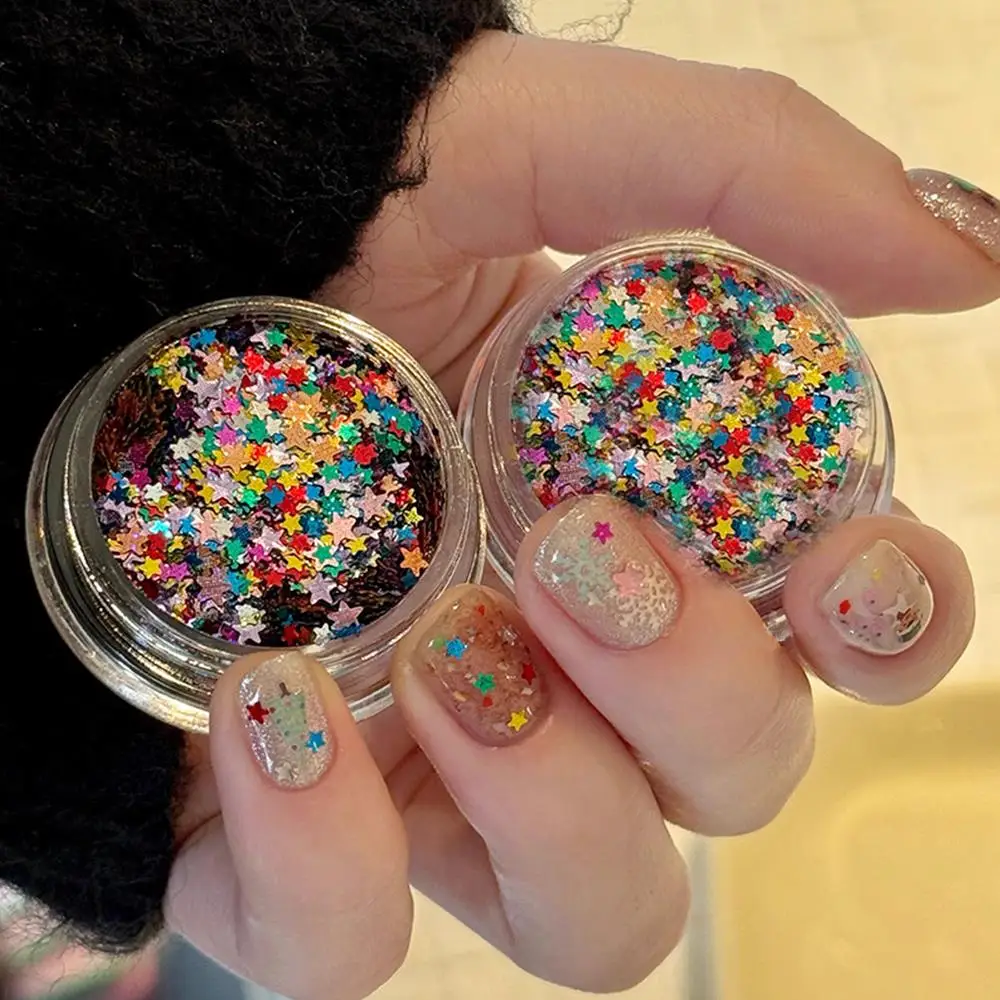 Colorful Star Flake Nail Sequins Manicure Nail Art Beautiful Nail Decoration DIY Supplies Sweet Items Mini Mixed Color Bright
Colorful Star Flake Nail Sequins Manicure Nail Art Beautiful Nail Decoration DIY Supplies Sweet Items Mini Mixed Color Bright
