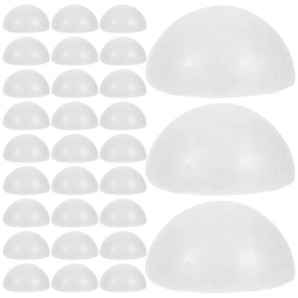 50Pcs Half Ball Flower Arrangement Accessories White DIY Craft Material for Wedding Christmas Party Decorations
50Pcs Half Ball Flower Arrangement Accessories White DIY Craft Material for Wedding Christmas Party Decorations
