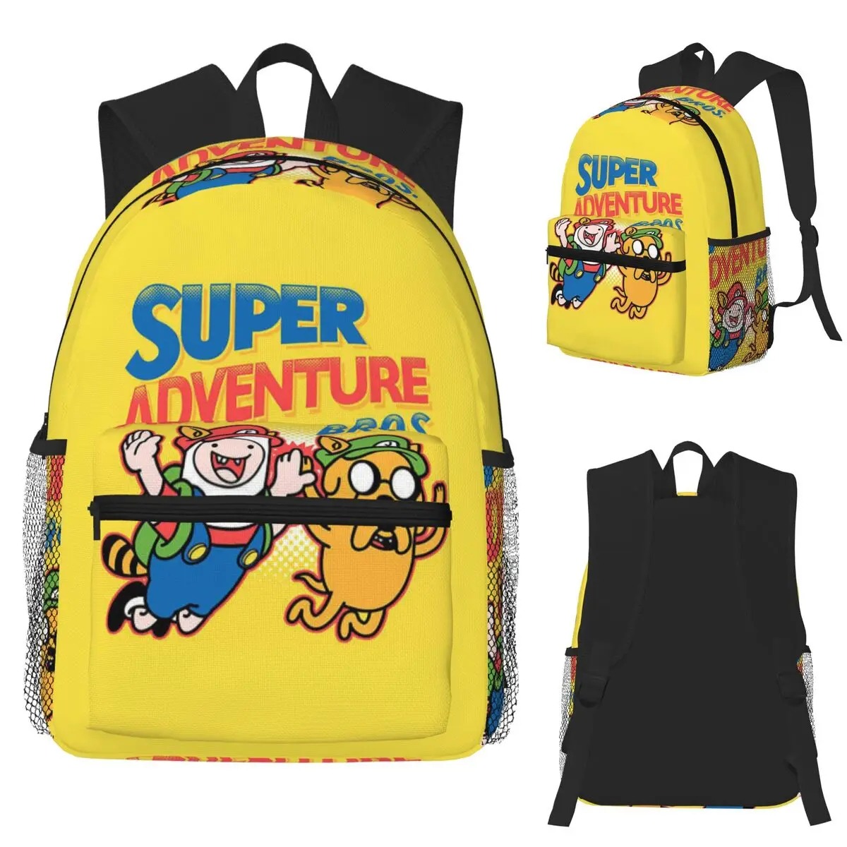 Adventures Time Cartoon Student Backpack School Bag Hiking Travel Daypack for Men Women Fashion Bookbag Shoulder Bags
Adventures Time Cartoon Student Backpack School Bag Hiking Travel Daypack for Men Women Fashion Bookbag Shoulder Bags