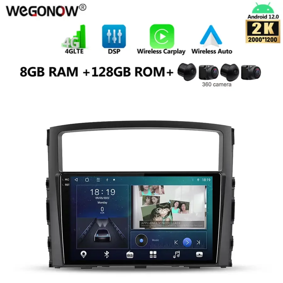 Автомобильный DVD-плеер Carplay, 2K, 2000*1200, Android 13,0, 8 ГБ + 128 ГБ, GPS, карта, Wi-Fi, Bluetooth, RDS радио для Mitsubishi Pajero 4 2006-2014
Автомобильный DVD-плеер Carplay, 2K, 2000*1200, Android 13,0, 8 ГБ + 128 ГБ, GPS, карта, Wi-Fi, Bluetooth, RDS радио для Mitsubishi Pajero 4 2006-2014