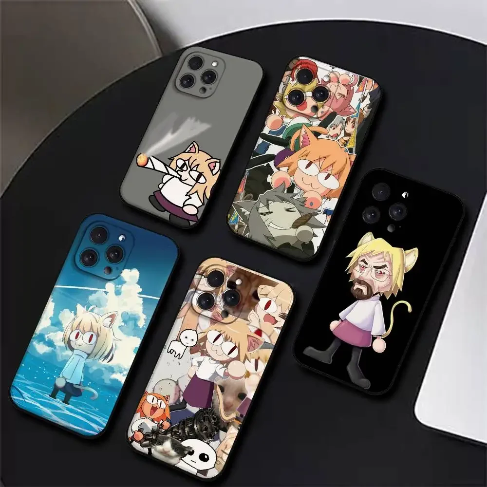Cute Neco-Arc Phone Case For IPhone 17,16,15,14,13,12,11 Plus,Pro,Max,XR,XS,X,7,8 Plus,Mini Black Silicone Soft
Cute Neco-Arc Phone Case For IPhone 17,16,15,14,13,12,11 Plus,Pro,Max,XR,XS,X,7,8 Plus,Mini Black Silicone Soft