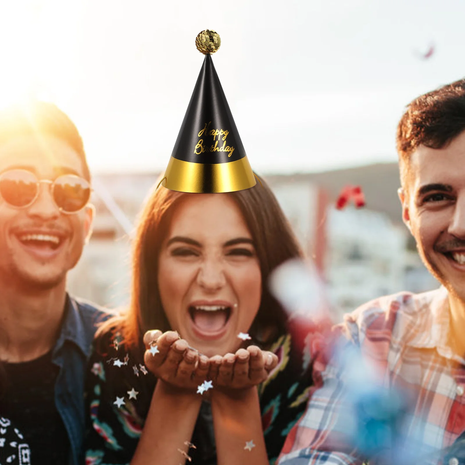 8Pcs Birthday Party Hats Paper Decorative Cone Hats Novelty Caps Creative Photo Props Birthday Party Hat Novelty Cap
8Pcs Birthday Party Hats Paper Decorative Cone Hats Novelty Caps Creative Photo Props Birthday Party Hat Novelty Cap