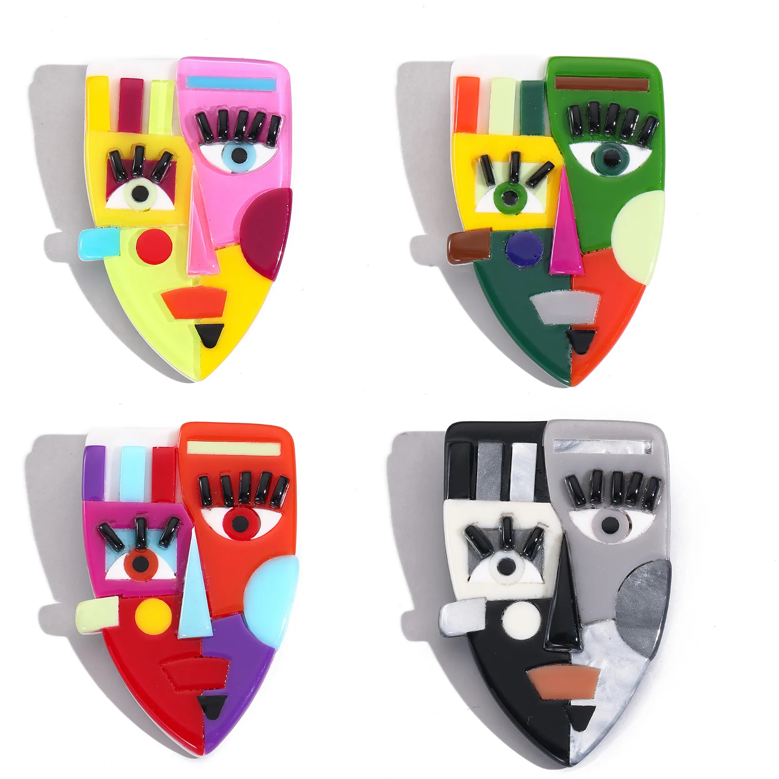 DIY accessories Cross-border new splicing high-end acrylic brooch, foreign trade creative women's jewelry classical elegant temp
DIY accessories Cross-border new splicing high-end acrylic brooch, foreign trade creative women's jewelry classical elegant temp