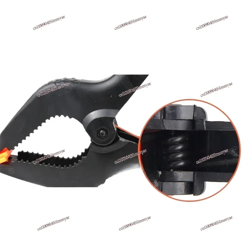 Nylon Spring Clamp, Quick Clamp Woodworking Repair Fixing Plastic Photography Background Cloth Clamp Tool
Nylon Spring Clamp, Quick Clamp Woodworking Repair Fixing Plastic Photography Background Cloth Clamp Tool