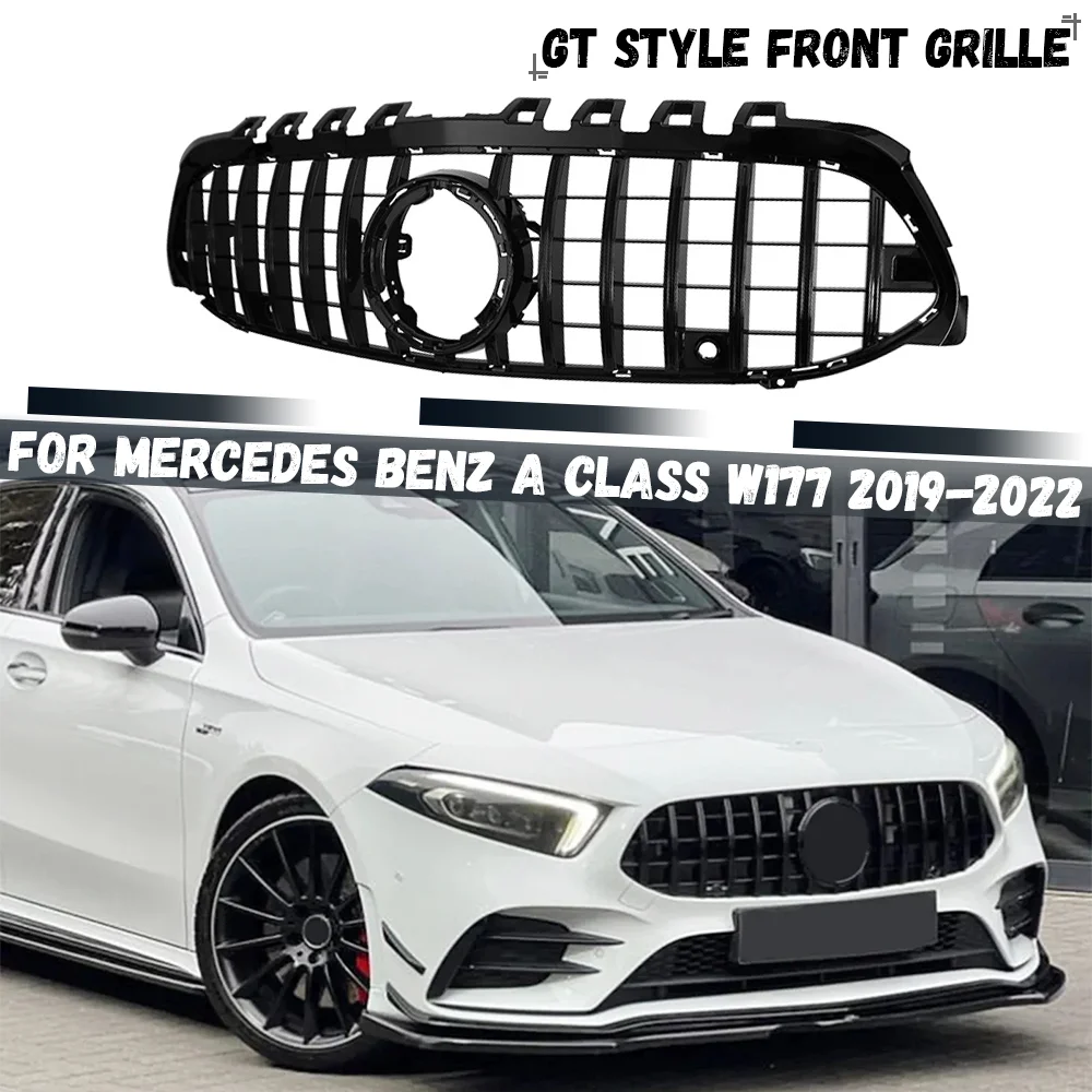 Для Mercedes Benz W177 A Class 2019-2022 A180 A200 A220 A250 A35 GT Стиль Верхний бампер Капот Сетка Передняя решетка Решетка
Для Mercedes Benz W177 A Class 2019-2022 A180 A200 A220 A250 A35 GT Стиль Верхний бампер Капот Сетка Передняя решетка Решетка
