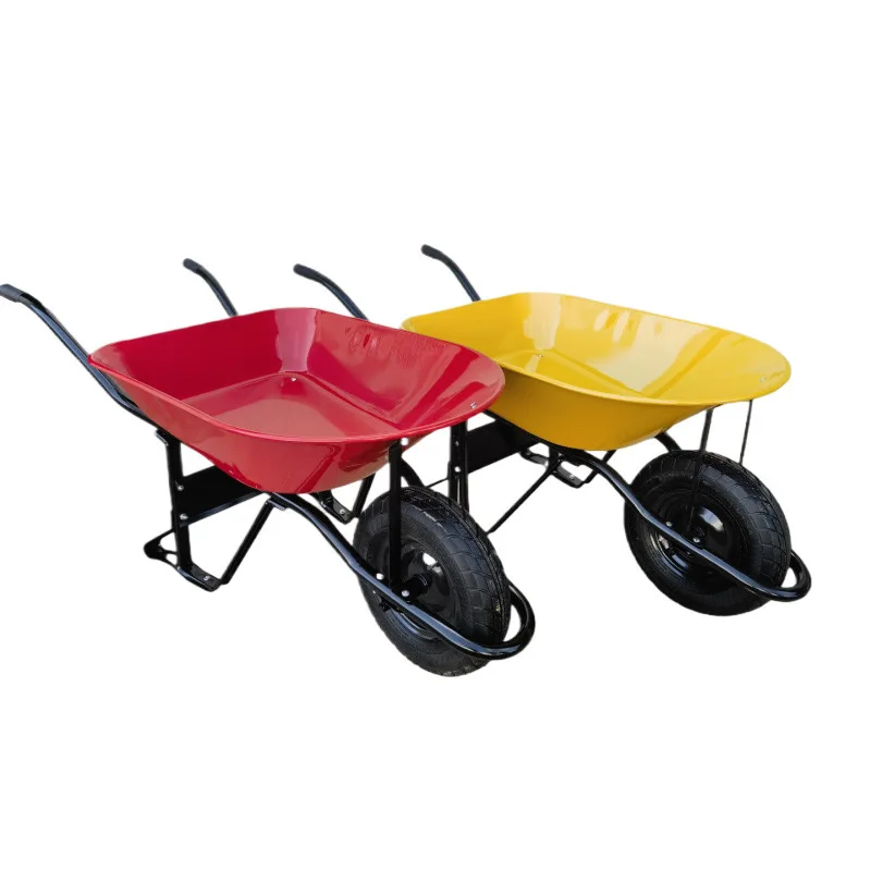 Industrial Farm Wheelbarrow Construction Single Wheel Cart Mud Sand Soil Handling Transport Trolley For Farm Site Cargo Moving
Industrial Farm Wheelbarrow Construction Single Wheel Cart Mud Sand Soil Handling Transport Trolley For Farm Site Cargo Moving