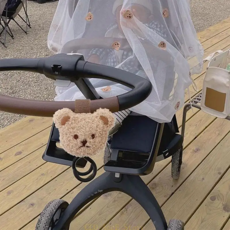 16FE Cartoon Plush Bear for Doll Baby Stroller Hook Multifunctional Mommy Bag Hanger Wheelchair Car Clip for Diaper Pur
16FE Cartoon Plush Bear for Doll Baby Stroller Hook Multifunctional Mommy Bag Hanger Wheelchair Car Clip for Diaper Pur