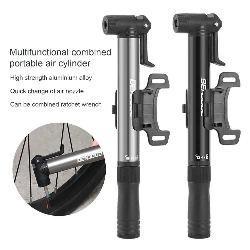 Mini Bikes Pump with 4 Bits Aluminum Alloy Detachable Ratchet Wrench 80PSI Portable Road Mountain BMX Bicycle Tire Inflator
Mini Bikes Pump with 4 Bits Aluminum Alloy Detachable Ratchet Wrench 80PSI Portable Road Mountain BMX Bicycle Tire Inflator