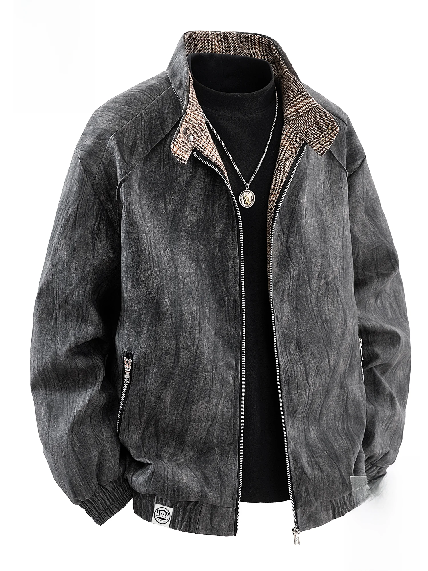 PaulFrank Loose Fit Casual Flight Jaet Men's Winter New Sle Retro Outerwear Polyester Fiber Long Sve Zipper Closure
PaulFrank Loose Fit Casual Flight Jaet Men's Winter New Sle Retro Outerwear Polyester Fiber Long Sve Zipper Closure