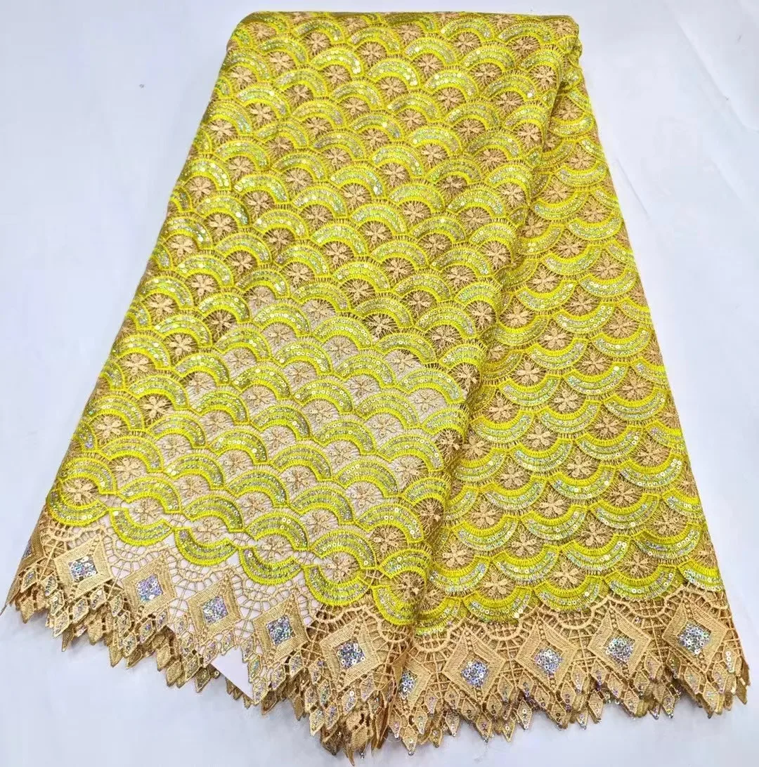 2024 Fashion Elegant Embroidery greenColor Water-Soluble Cord Lace Fabric African Nigerian With Sequins Fabric For Wedding Dress
2024 Fashion Elegant Embroidery greenColor Water-Soluble Cord Lace Fabric African Nigerian With Sequins Fabric For Wedding Dress