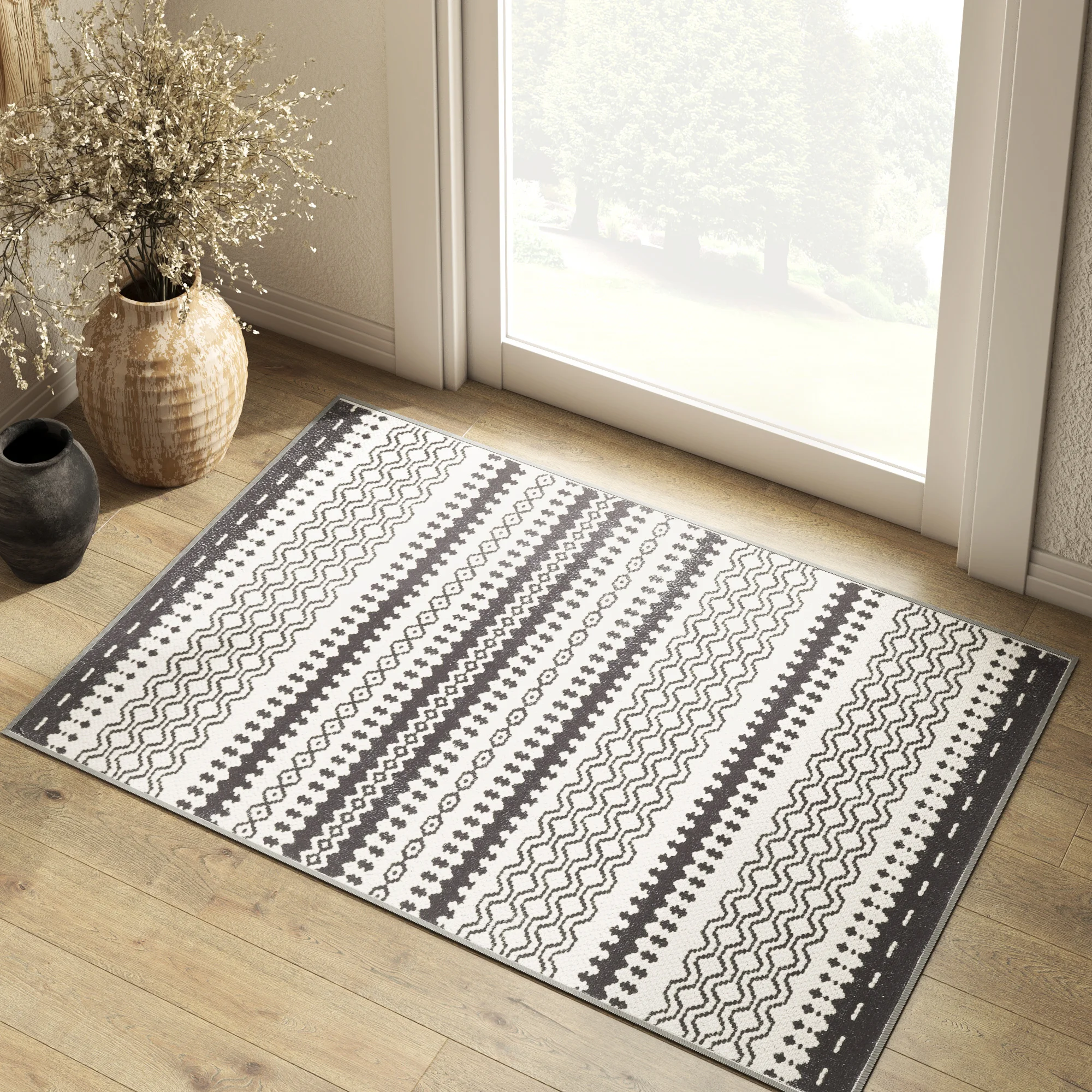 jinchan Moroccan Runner Rug for Hallway Geometric Honeycomb Modern Geometric Machine Washable Soft Ultra-Thin Non-Slip Carpet
jinchan Moroccan Runner Rug for Hallway Geometric Honeycomb Modern Geometric Machine Washable Soft Ultra-Thin Non-Slip Carpet