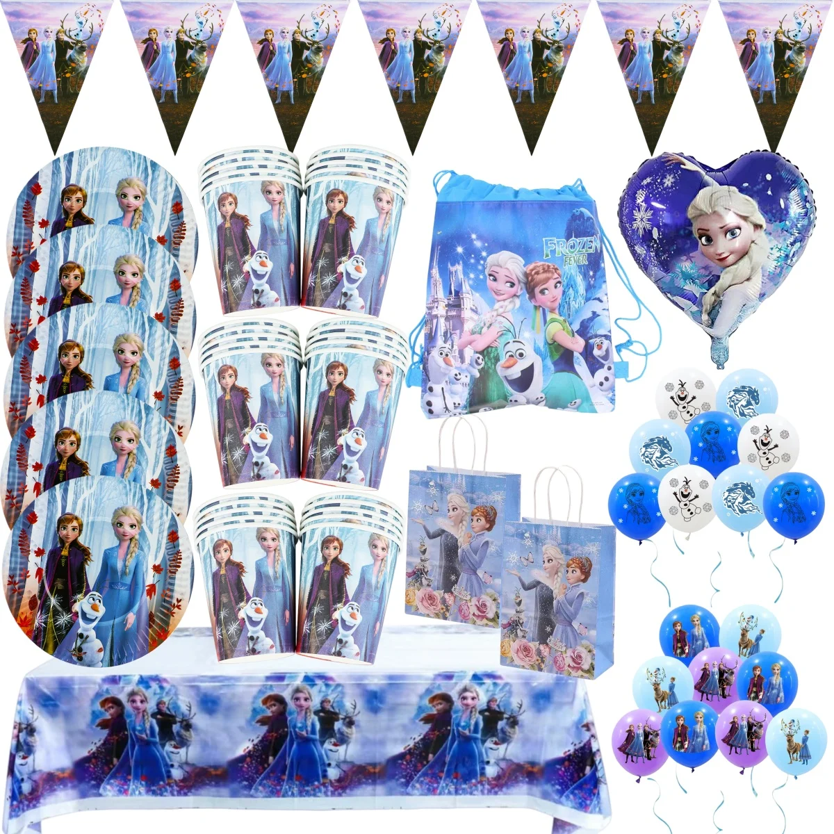 Disney Frozen Princess Anna Elsa Girl Birthday Party Theme Disposable Tableware Balloon Set Party Ribbon Napkins Mask Backdrop
Disney Frozen Princess Anna Elsa Girl Birthday Party Theme Disposable Tableware Balloon Set Party Ribbon Napkins Mask Backdrop