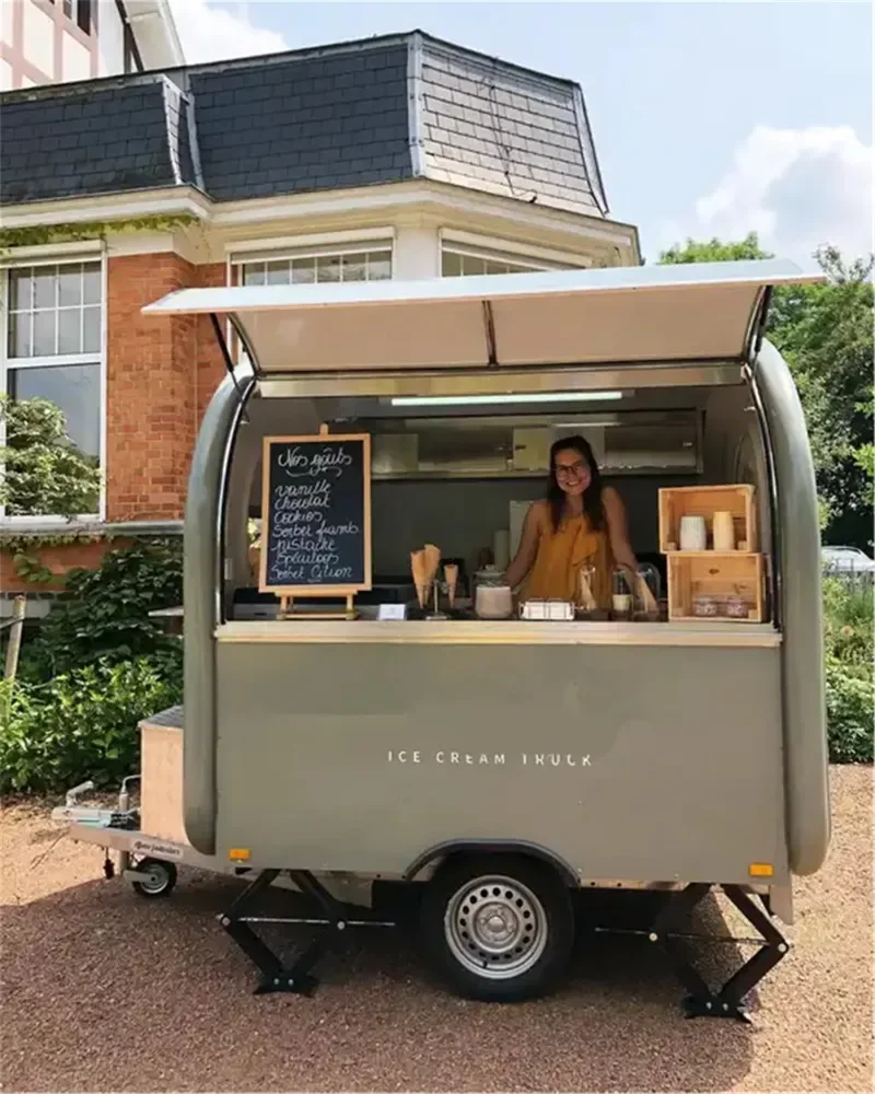 For Kitchen Food Trailers Fully Equipped Kiosk Outdoor Hotdog Stand Cart Ice Cream Truck Coffee Trailer
For Kitchen Food Trailers Fully Equipped Kiosk Outdoor Hotdog Stand Cart Ice Cream Truck Coffee Trailer