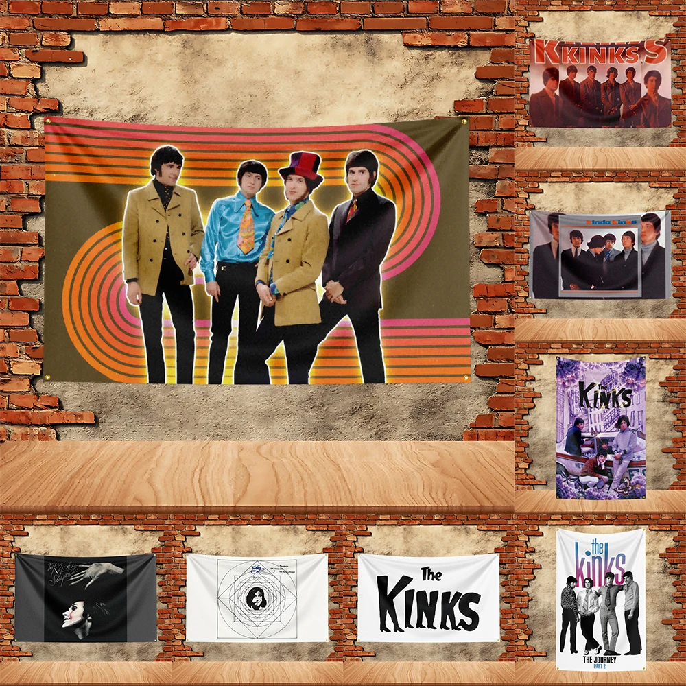 90X150ft The Kinks Band Party Flag Polyester Printed Flag Banner Tapestry for Garden Garage Decoration Concert Flag
90X150ft The Kinks Band Party Flag Polyester Printed Flag Banner Tapestry for Garden Garage Decoration Concert Flag