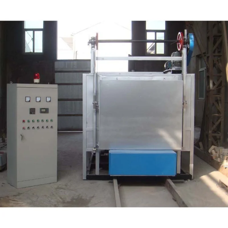 Heat Treatment Electric Resistance Furnace for Normalized Bogie Hearth Quenching Furnace Electric Batch Type Bogie Hearth
Heat Treatment Electric Resistance Furnace for Normalized Bogie Hearth Quenching Furnace Electric Batch Type Bogie Hearth