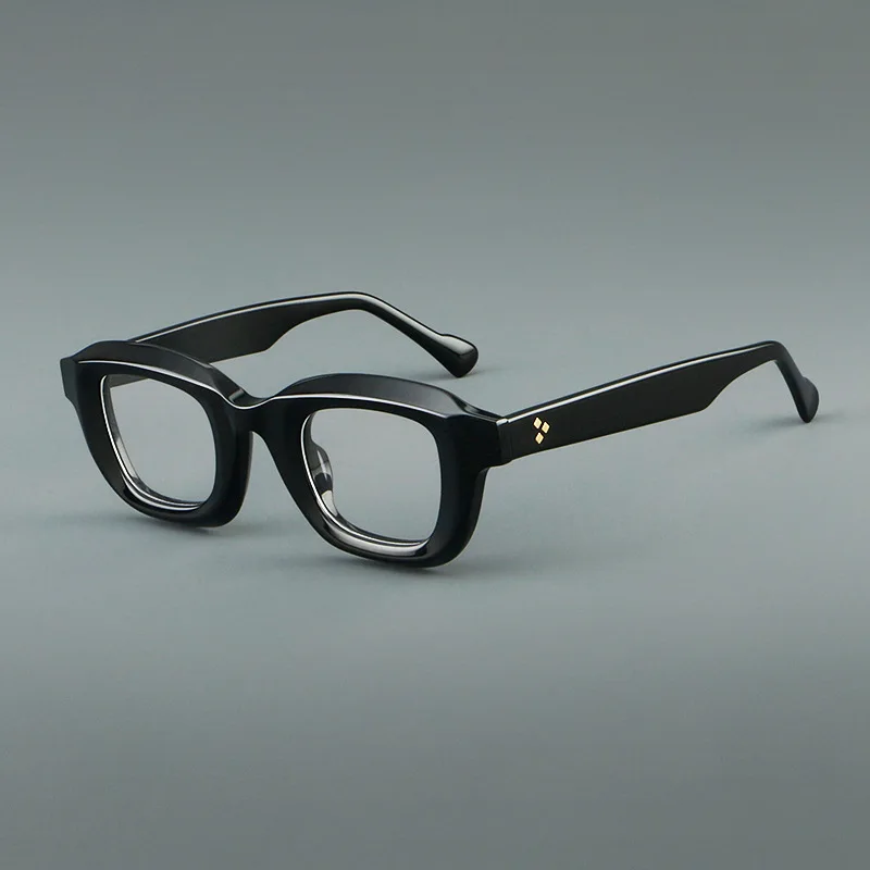 New Retro Thick Acetate Glasses Frame for Women Myopia Prescription Custom Logo Eyeglasses Men Optical Reading Vintage Eyewear
New Retro Thick Acetate Glasses Frame for Women Myopia Prescription Custom Logo Eyeglasses Men Optical Reading Vintage Eyewear