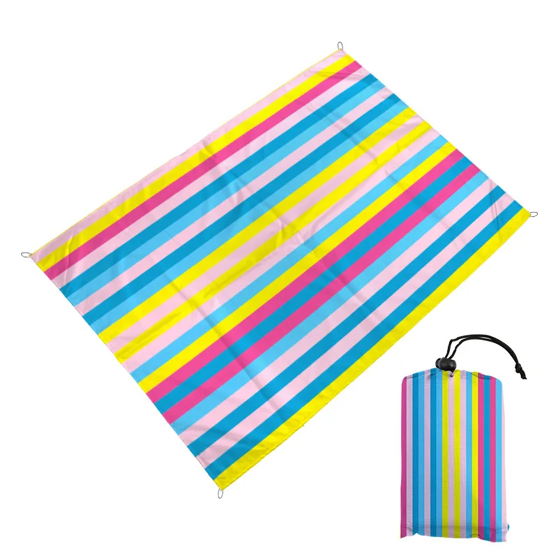 Полосатый нейлоновый коврик для пикника с принтом, мини-водонепроницаемая клетчатая ткань, влагостойкий пляжный коврик, одеяло
Полосатый нейлоновый коврик для пикника с принтом, мини-водонепроницаемая клетчатая ткань, влагостойкий пляжный коврик, одеяло