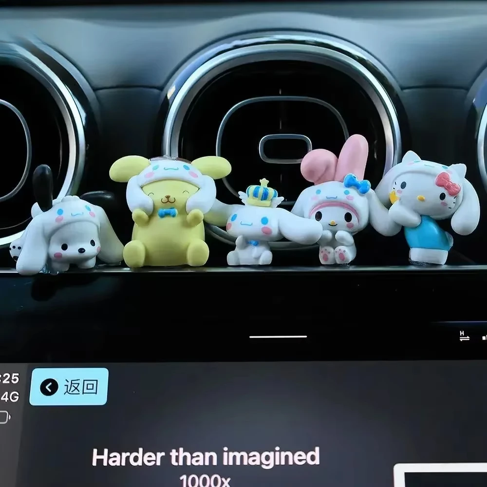 Sanrio HelloKitty Family Car Center Console Display Cartoon Diy Ornaments Set Kawaii Melody Kuromi Ladies Car Accessories
Sanrio HelloKitty Family Car Center Console Display Cartoon Diy Ornaments Set Kawaii Melody Kuromi Ladies Car Accessories
