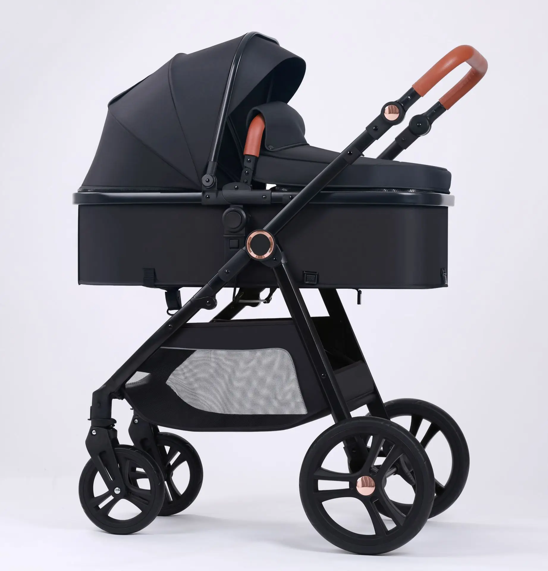 Baby Stroller Can Sit or Lie Down Baby Basket Can Be Pushed Both Directions High Landscape Baby Walking Stroller
Baby Stroller Can Sit or Lie Down Baby Basket Can Be Pushed Both Directions High Landscape Baby Walking Stroller