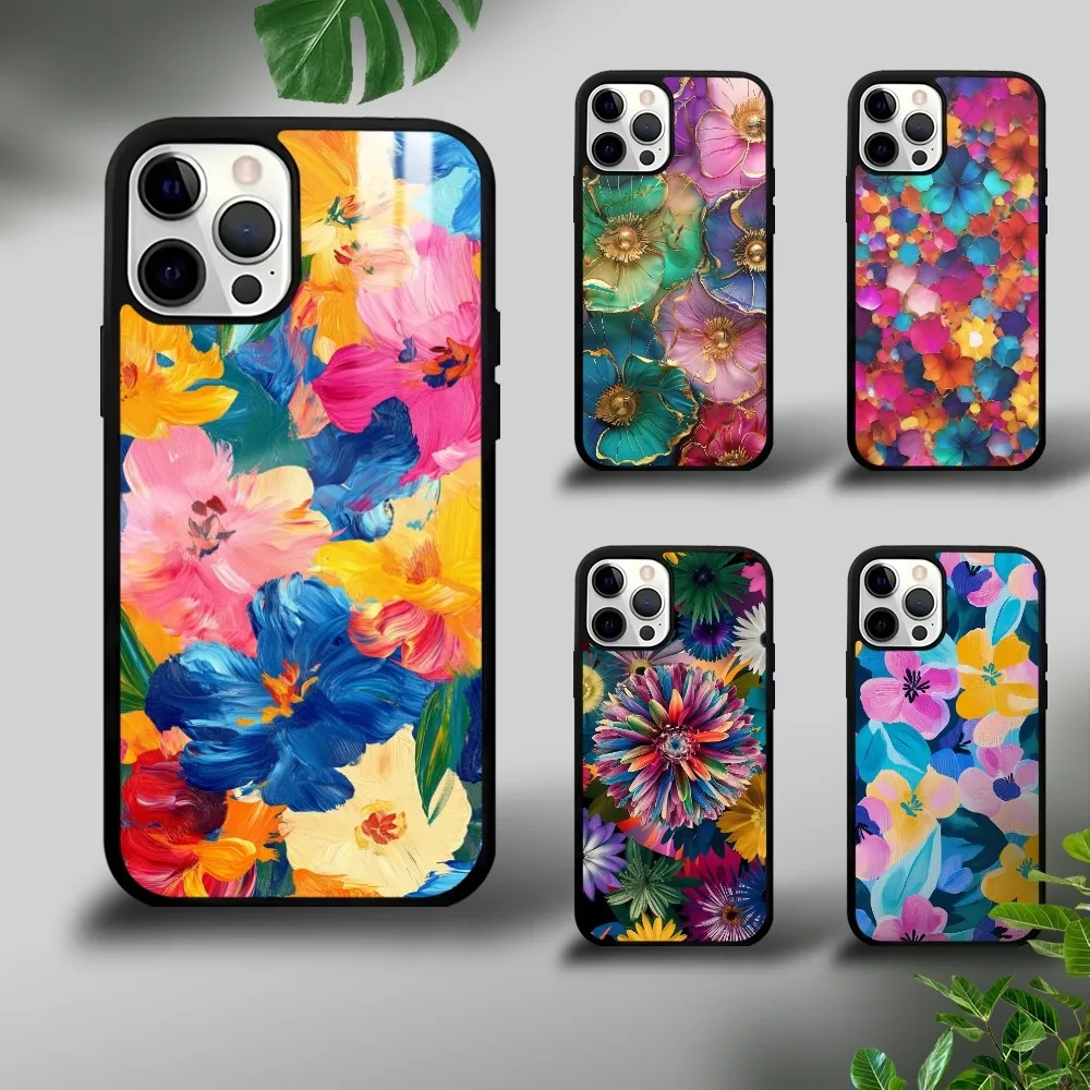 Abstract Colorful Flower Phone Case For iPhone 16 15 14 13 12 11 Pro Xs Max Mini Plus Celulares Hard Cover Shockproof Funda
Abstract Colorful Flower Phone Case For iPhone 16 15 14 13 12 11 Pro Xs Max Mini Plus Celulares Hard Cover Shockproof Funda