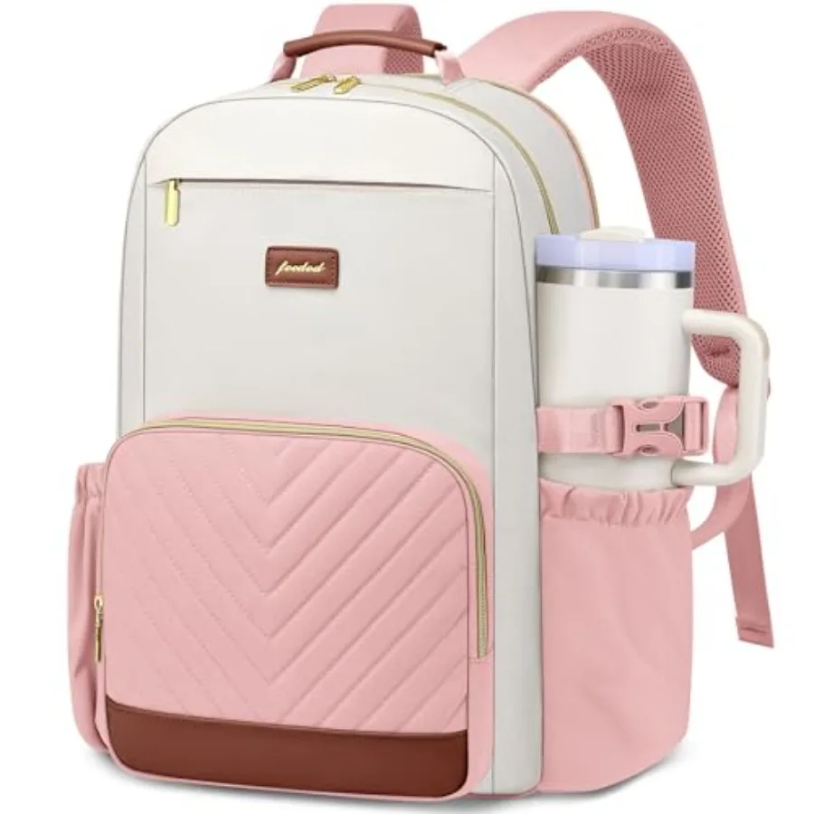 Laptop Backpack for Women Bookbag: Work Backpacks with Pouch Pocket for Large Capacity Cup and USB Charger College Book Bag Tra
Laptop Backpack for Women Bookbag: Work Backpacks with Pouch Pocket for Large Capacity Cup and USB Charger College Book Bag Tra