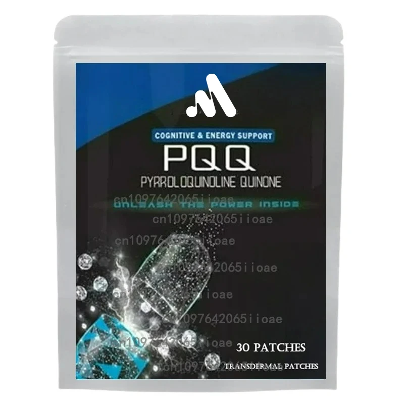30 Patches PQQ (Pyrroloquinoline Quinone) Transdermal Patches Heart, Cognitive Support Nootropic
30 Patches PQQ (Pyrroloquinoline Quinone) Transdermal Patches Heart, Cognitive Support Nootropic