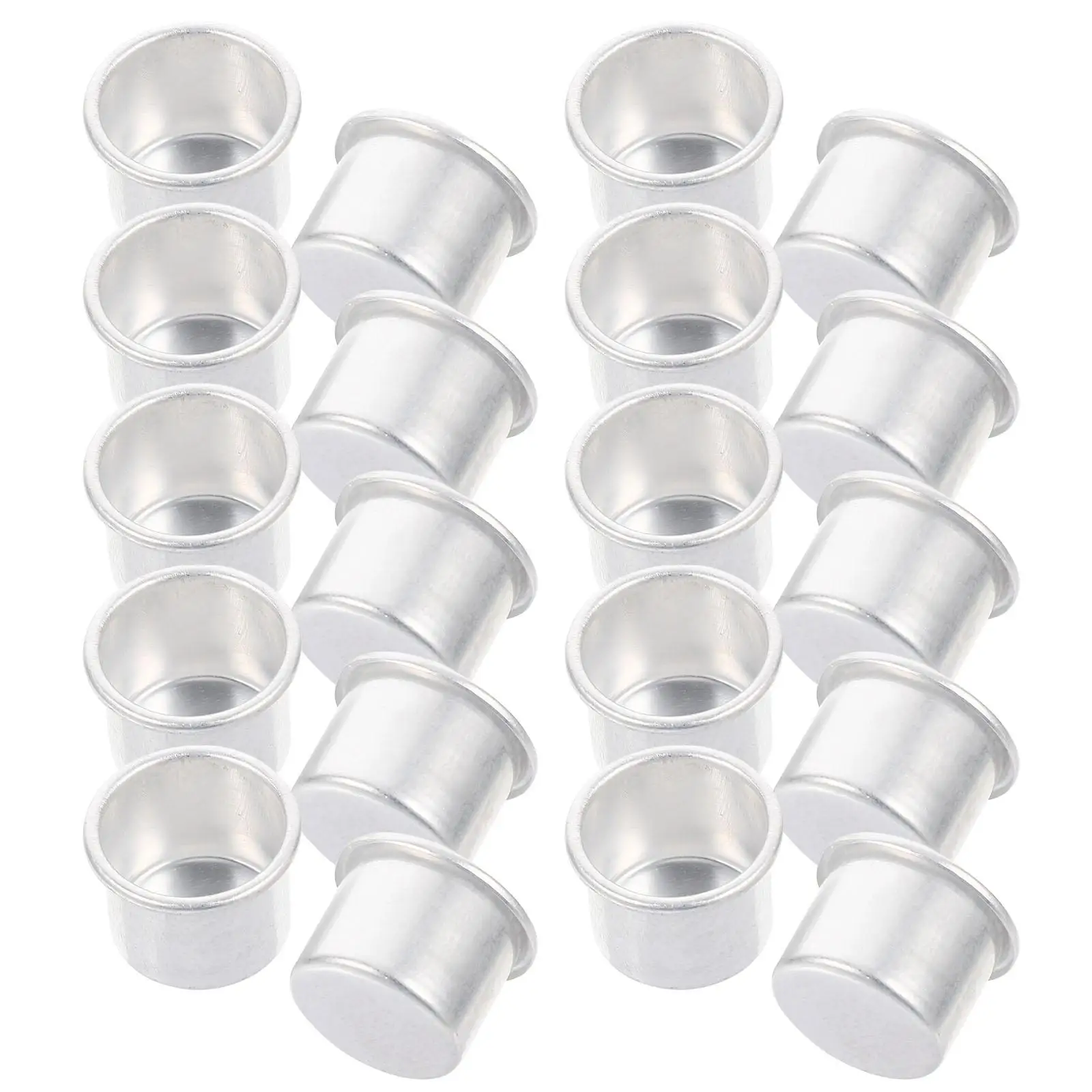 50 Pcs Aluminum Cup Candlestick Cups Metal Tea Light Mini Accessories Insert Inserts
50 Pcs Aluminum Cup Candlestick Cups Metal Tea Light Mini Accessories Insert Inserts