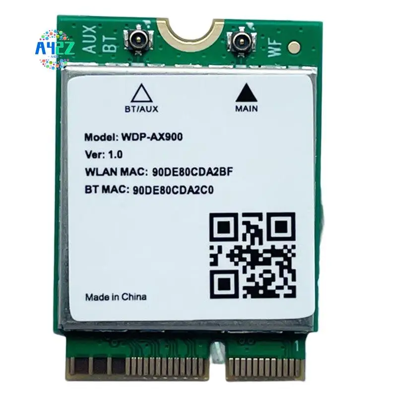 A42Z-New AIC8800D80P Wi-Fi 6 Bluetooth 5.4 M.2 Беспроводная сетевая карта WDP-AX900 Адаптер 2,4G и 5 ГГц для ноутбука с Windows 10/11
A42Z-New AIC8800D80P Wi-Fi 6 Bluetooth 5.4 M.2 Беспроводная сетевая карта WDP-AX900 Адаптер 2,4G и 5 ГГц для ноутбука с Windows 10/11